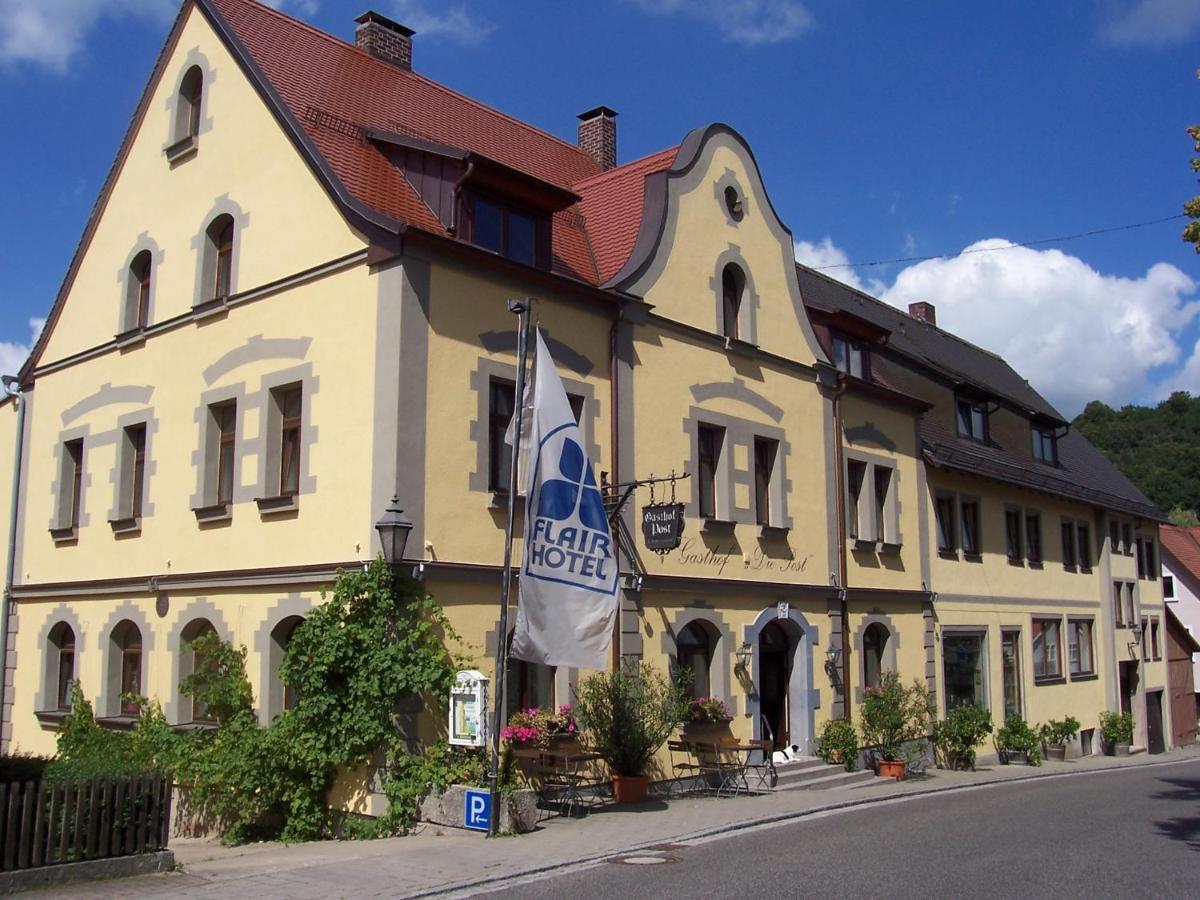 Hotel-Gasthof Die Post Brennerei Frankenhoehe Schillingsfürst Zewnętrze zdjęcie